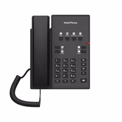 Fanvil H1-2, IP Phone, Black, Desk/Wall, 2 lines, G.711a, G.722, G.723.1, G.726, G.729ab, SIP v1 (RFC2543), v2 (RFC3261) over ...