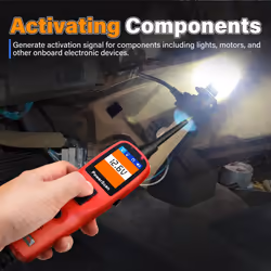Autel PowerScan PS100 Original Power Circuit Probe Tester, 12V 24V Electrical System Diagnostic Tool, Read AC DC Resistance, Component Activation,