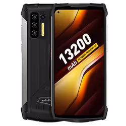 Ulefone Power Armor 13, 17.3 cm (6.81"), 1080 x 2400 pixels, 8 GB, 128 GB, 48 MP, Black