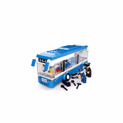 SlubanM38-B0330 Bus Building Bricks Set