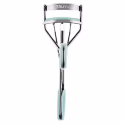 Truyu Eyelash Curler Light Blue â Spring Action for Long Lasting, Extra Wide Eyelash Curl, Comes with Two Replacement Silic ...