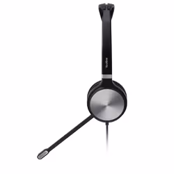 Yealink UH36 Dual Headset Wired Head-band Office/Call center USB Type-A Black, Silver