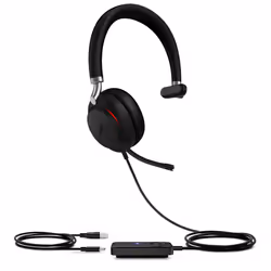 Yealink UH38 Mono UC -W/O BAT USB-C-USB Wired Headset, Wired & Wireless, 20 - 20000 Hz, Calls/Music, 110 g, Headset, Black