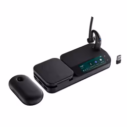 The portable charging case and all-in-one workstation make the Yealink BH71 Workstation Pro ideal for hybrid workers.