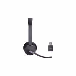 Yealink WH64 Hybrid Dual Teams Headset Wireless Head-band Office/Call center Micro-USB Bluetooth Black - Additional view 5