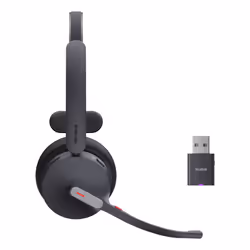 Yealink WH64 Hybrid Mono Teams Headset Wireless Head-band Office/Call center Micro-USB Bluetooth Black - Additional view 4