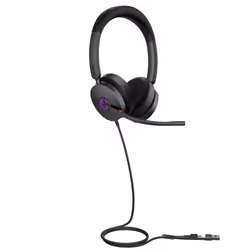 Yealink UH48 Dual UC USB-C/A Headset, Wired, 20 - 20000 Hz, Calls/Music, 169 g, Headset, Black