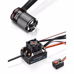 Hobbywing XERUN AXE 540L R2, ESC + Motor kit, Black, Red
