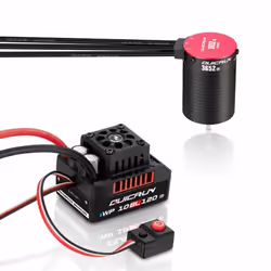 Hobbywing 38030209, ESC + Motor kit, Black, Red