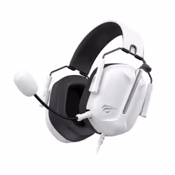 Havit H2033D - gaming headset, black and white, Wired & Wireless, Gaming, 20 - 20000 Hz, 365 g, Headset, Black, White