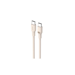 Havit CB6284 - USB Type C to USB Type C cable, 2.0 m (beige)