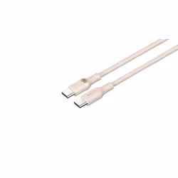 Havit CB6284 - USB Type C to USB Type C cable, 2.0 m (beige)