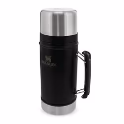 Stanley 10-07937-004, 0.94 L, Black, Stainless steel, 20 h, 24 h, 120 mm