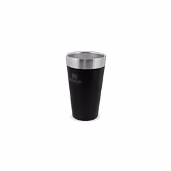 Stanley Adventure Stacking Beer Pint 0.47L / 16OZ Matte Black Ã¢ÃÃ Keeps Beer Cold for 4 Hours | Stainless Steel Beer Pint  ...