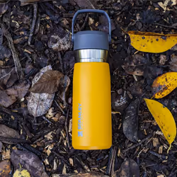 STANLEY IceFlow Stainless Steel Water Bottle with Straw 0.65L - Keeps Cold For 12+ Hours - Leakproof Insulated Water Bottles - BPA-Free Thermos Flask