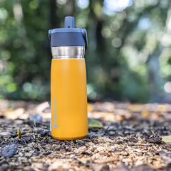 STANLEY IceFlow Stainless Steel Water Bottle with Straw 0.65L - Keeps Cold For 12+ Hours - Leakproof Insulated Water Bottles - BPA-Free Thermos Flask
