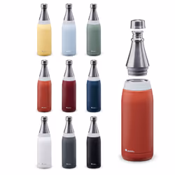 Aladdin Fresco Thermavac Stainless Steel Water Bottle 0.6L Terra Cotta - Leakproof - Keeps Cold for + 10 Hours - BPA-Free - D ...