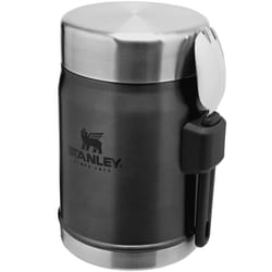 Stanley Classic Legendary 14OZ Thermal Travel Food Jar Pot With Spork - 14oz, Charcoal