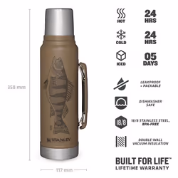 Stanley Classic vacuum flask 1 L Tan