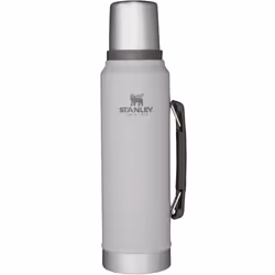 Stanley 1L Classic Legendary Stainless Steel Thermal Cold Water Bottle - 1.0L, Ash