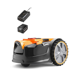 OcuMow 16 Drop and Mow Robot Lawnmower with MX 24V 4.0Ah lithium battery and fast charger. No Boundary Wire, App or Outdoor Power Socket needed. For