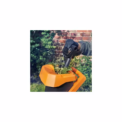 Impact Garden Shredder 2400W, Max diameter 40mm, Includes 50L collection bag, rapid blade system, safety plunger and safety glasses, 2 Year Guarantee