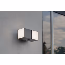 LUTEC CUBA Outdoor wall lighting LED F