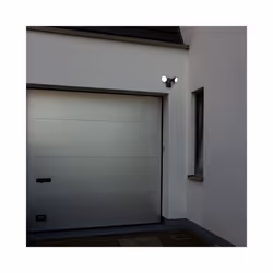 Wifi Security Camera Outdoor PIR Security Lights With  Motion Sensor Twin Floodlight Intercom