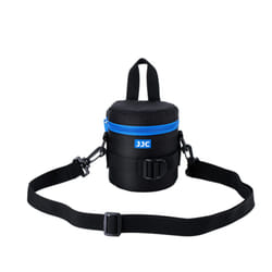 JJC Thick Camera Lens Pouch Case for Canon RF-S 18-150mm f/3.5-6.3 IS STM EF 50mm f/1.8 EF-S 18-55mm II Nikon AF 50mm f1.8D AF-S 50mm f1.8G