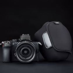 JJC Compact Case Pouch for Sony A6700 ZV-E10 II ZV-E1 + E 16-50 & E 16mm F2.8 / R100 R50 + RF-S 18-45 & RF 50mm F1.8 / Zfc + DX 16-50 / Z50 + DX 16-50