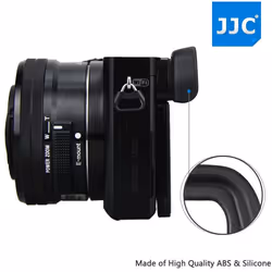 JJC Eyepiece Eyecup Eye Cup for Sony NEX-6 NEX-7 a6300 a6000 A6100 ILCE-6000 Digital Cameras & FDA-EV1S Electronic Viewfinder Replaces SONY FDA-EP10