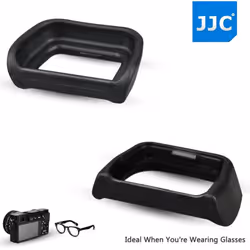 JJC Eyepiece Eyecup Eye Cup for Sony NEX-6 NEX-7 a6300 a6000 A6100 ILCE-6000 Digital Cameras & FDA-EV1S Electronic Viewfinder Replaces SONY FDA-EP10