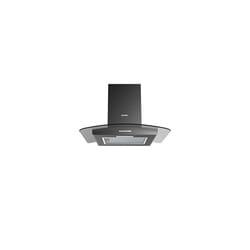 Canopy Cooker Hood 60cm 60V1760 with LED Light Glass Chimney Hoods 600mm Kitchen Extractor Fan Kitchen Black
