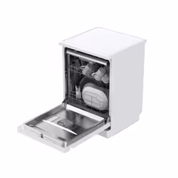 Midea MDWEF1433D(W)-WG-UK, Freestanding, Full size (60 cm), White, Standard (80 - 85 cm), Black, Buttons, Wireless