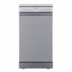 Midea MDWEF1034C(S)-WG-UK, Freestanding, Slimline (45 cm), Silver, Stainless steel, Standard (80 - 85 cm), Silver, Stainless ...