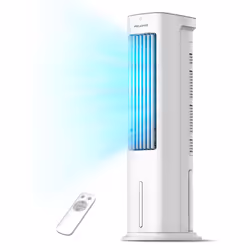 PELONIS 5L Air Cooler, Evaporative Air Cooler with Remote Control, 3 IN 1 Portable Air Cooler with Automatic Oscillation 3 Sp ...