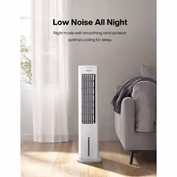 PELONIS 5L Air Cooler, Evaporative Air Cooler with Remote Control, 3 IN 1 Portable Air Cooler with Automatic Oscillation 3 Speeds and 7-Hour Timer