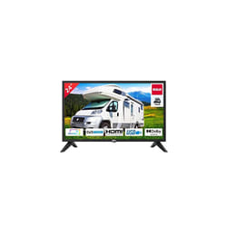 RCA RB24H2CU 12 Volt 24&quot inch HD TV, DVB-T/T2/C/S/S2 Dolby Digital Audio Caravans TV, HD LED Backlighting Display, HDMI VGA PC Audio SCART USB