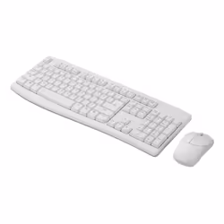 Rapoo X1800Pro keyboard Mouse included Universal RF Wireless QWERTY English White
