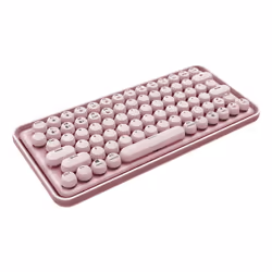 Rapoo Ralemo Pre 5, Wired & Wireless, USB + Bluetooth, Mechanical, QWERTY, LED, Pink