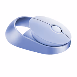 Rapoo Ralemo Air 1, Optical, RF Wireless + Bluetooth, 1600 DPI, Purple
