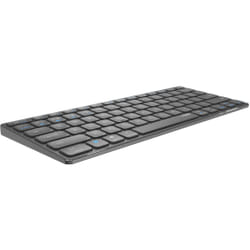 Rapoo E9600M keyboard Universal USB + Bluetooth QWERTY Dark Grey