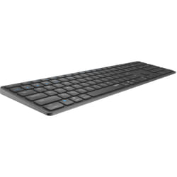 Rapoo E9800M keyboard Universal USB + Bluetooth QWERTY Dark Grey