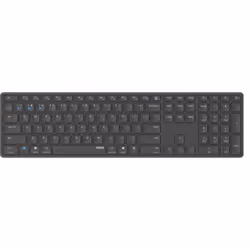 Rapoo E9800M keyboard Universal USB + Bluetooth QWERTY Dark Grey