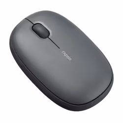 Rapoo M660 Silent grijs draadloze Multi-Mode-Muis mouse Office Ambidextrous RF Wireless + Bluetooth Optical 1300 DPI