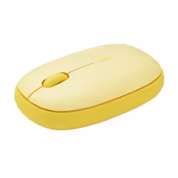 Rapoo M660 Silent, Ambidextrous, Optical, RF Wireless + Bluetooth, 1300 DPI, Yellow