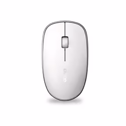 Rapoo M200 Silent, Ambidextrous, Optical, RF Wireless + Bluetooth, 1300 DPI, White