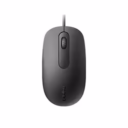 Rapoo N200, Ambidextrous, Optical, USB Type-A, 1600 DPI, Black
