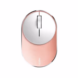 Rapoo M600Mini, Ambidextrous, RF Wireless + Bluetooth, 1300 DPI, Pink