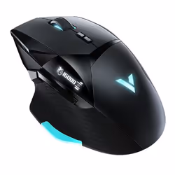 Rapoo VT900, Right-hand, Optical, USB Type-A, 12400 DPI, Black